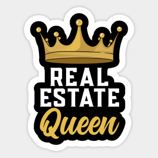 Real Estate Queen Realtor Sticker